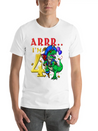 4th Birthday Dinosaur Pirate Unisex Casual T-Shirt – Clean Design For Daily Comfort