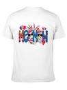 4th Of July Meemaw Funny Meemaw Doodle Firework Simple Everyday Graphic Tee – Lightweight Summer Wear
