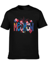 4th Of July Meemaw Funny Meemaw Doodle Firework Simple Everyday Graphic Tee – Lightweight Summer Wear