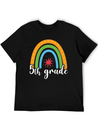 5th Grade Rainbow Comfortable Minimalist Graphic Tee – Summer Style Essential
