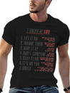 7 Rules Of Life To Be Happy.motivational Messages. Simple Everyday Graphic Tee – Lightweight Summer Wear