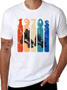 70s Roller Skates Disco Derby Retro Breathable Soft Cotton T-Shirt – Timeless Casual Look
