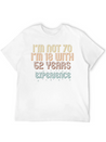 70th Birthday Seventieth B-Day Age Anniversary Unisex Casual T-Shirt – Clean Design For Daily Comfort