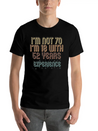 70th Birthday Seventieth B-Day Age Anniversary Unisex Casual T-Shirt – Clean Design For Daily Comfort