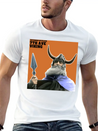 7th Ave Viking - Sticker Casual Graphic T-Shirt – Simple And Comfortable Daily Wear