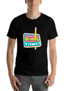 80's Cassette Tape 1990s Pencil Winding Cassette Casual Graphic T-Shirt – Simple And Comfortable Daily Wear