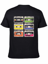 80's Cassette Tape 1990s Pencil Winding Cassette Comfortable Minimalist Graphic Tee – Summer Style Essential