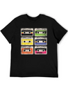 80's Cassette Tape 1990s Pencil Winding Cassette Comfortable Minimalist Graphic Tee – Summer Style Essential