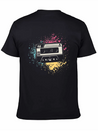 80's Cassette Tape 1990s Pencil Winding Cassette Simple Everyday Graphic Tee – Lightweight Summer Wear