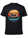 80's Cassette Tape 1990s Pencil Winding Cassette Unisex Casual T-Shirt – Clean Design For Daily Comfort