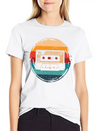 80's Cassette Tape 1990s Pencil Winding Cassette Unisex Casual T-Shirt – Clean Design For Daily Comfort