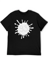 93__zahl_klecks__f2 Unisex Casual T-Shirt – Clean Design For Daily Comfort