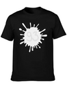 93__zahl_klecks__f2 Unisex Casual T-Shirt – Clean Design For Daily Comfort