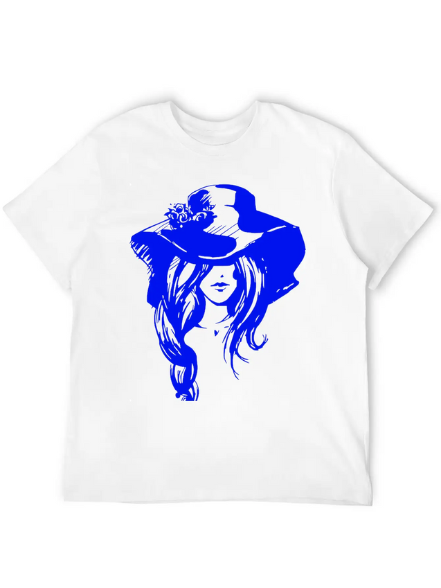 A Beautiful Lady Unisex Casual T-Shirt – Clean Design For Daily Comfort