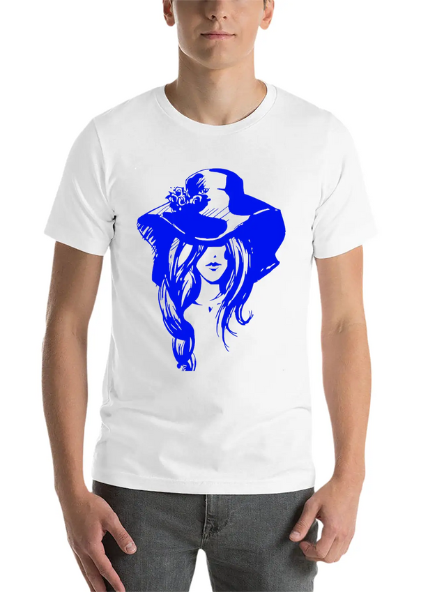 A Beautiful Lady Unisex Casual T-Shirt – Clean Design For Daily Comfort
