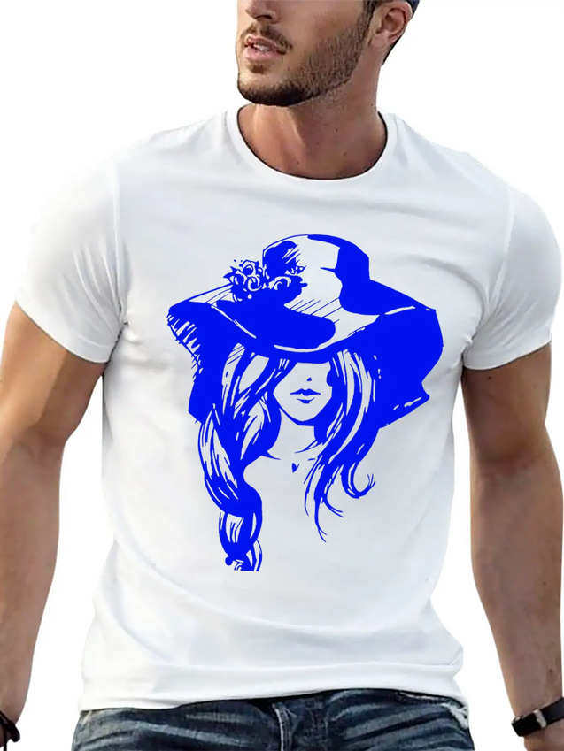 A Beautiful Lady Unisex Casual T-Shirt – Clean Design For Daily Comfort
