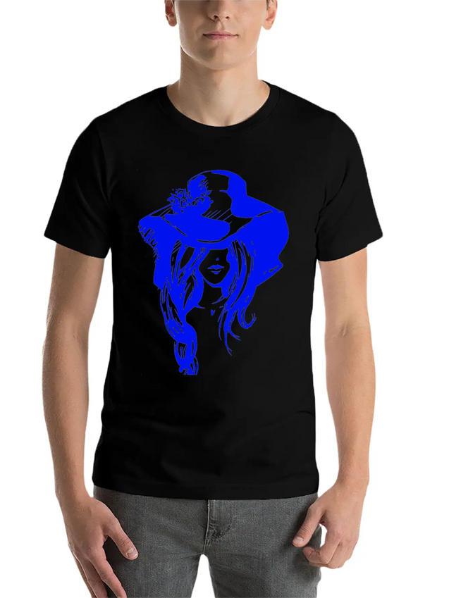 A Beautiful Lady Unisex Casual T-Shirt – Clean Design For Daily Comfort