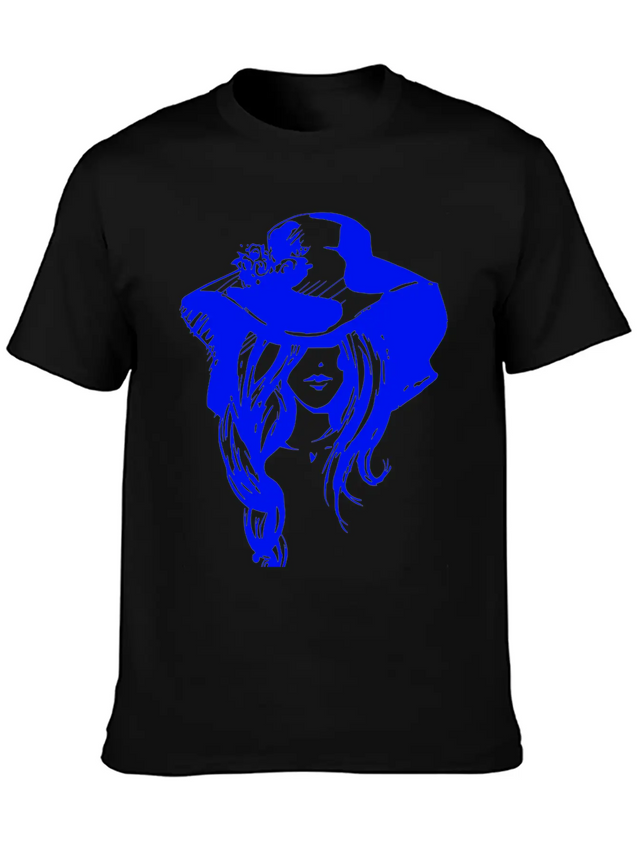 A Beautiful Lady Unisex Casual T-Shirt – Clean Design For Daily Comfort
