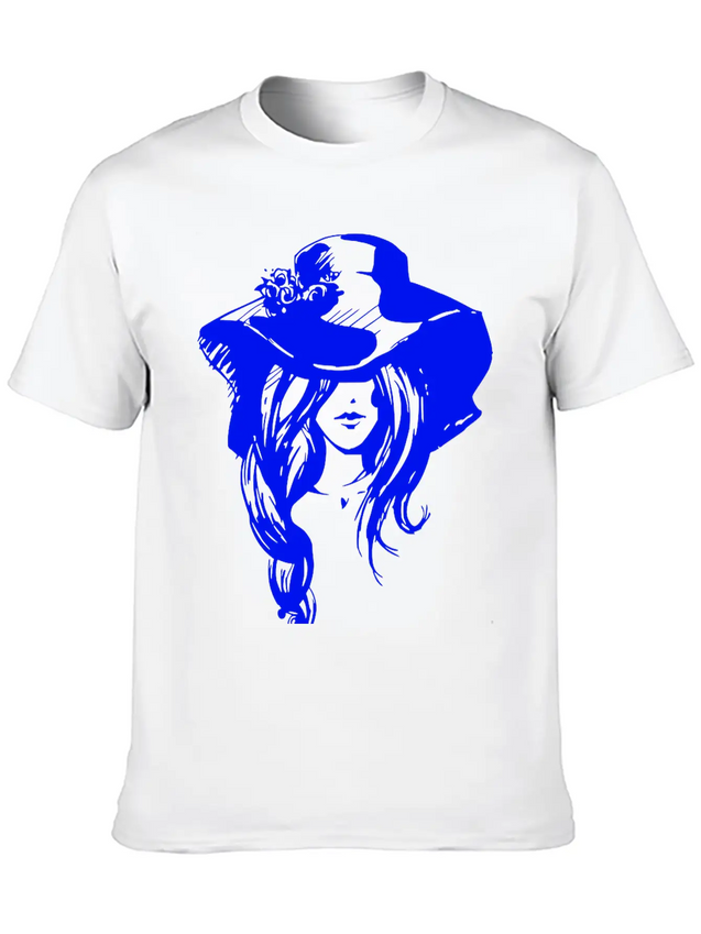 A Beautiful Lady Unisex Casual T-Shirt – Clean Design For Daily Comfort