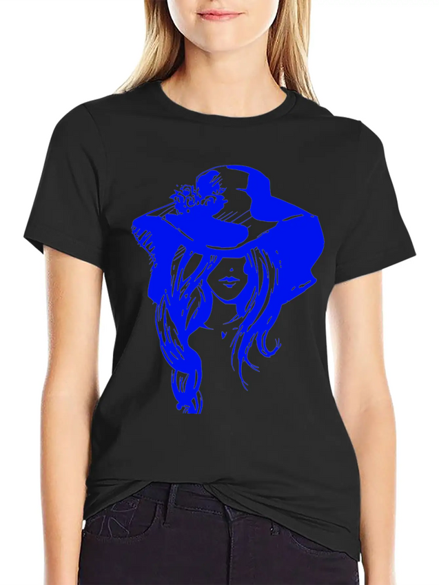 A Beautiful Lady Unisex Casual T-Shirt – Clean Design For Daily Comfort