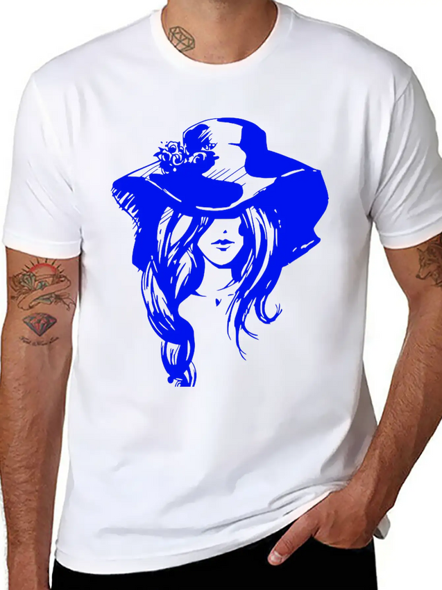 A Beautiful Lady Unisex Casual T-Shirt – Clean Design For Daily Comfort