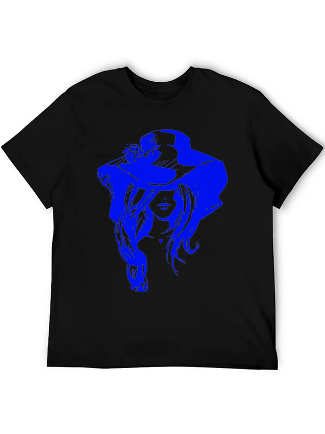 A Beautiful Lady Unisex Casual T-Shirt – Clean Design For Daily Comfort