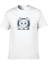 A Cute Cat Vector Comfortable Minimalist Graphic Tee – Summer Style Essential
