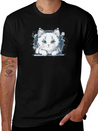 A Cute Cat Vector Comfortable Minimalist Graphic Tee – Summer Style Essential