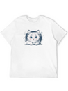 A Cute Cat Vector Comfortable Minimalist Graphic Tee – Summer Style Essential