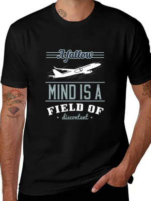 A Fallow Mind. Breathable Soft Cotton T-Shirt – Timeless Casual Look