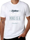 A Fallow Mind. Breathable Soft Cotton T-Shirt – Timeless Casual Look