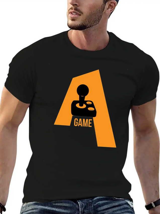 A GAME Breathable Soft Cotton T-Shirt – Timeless Casual Look