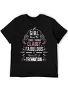 A Girl Should Be Three Things Classy Fabulous & Comfortable Minimalist Graphic Tee – Summer Style Essential