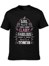 A Girl Should Be Three Things Classy Fabulous & Comfortable Minimalist Graphic Tee – Summer Style Essential