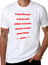 A Grateful Mund Is A Great Mind Modern Fit Casual T-Shirt – Clean And Versatile Design