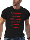 A Grateful Mund Is A Great Mind Modern Fit Casual T-Shirt – Clean And Versatile Design