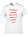 A Grateful Mund Is A Great Mind Modern Fit Casual T-Shirt – Clean And Versatile Design