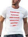 A Grateful Mund Is A Great Mind Modern Fit Casual T-Shirt – Clean And Versatile Design