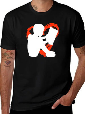 A Heart For Reading Simple Everyday Graphic Tee – Lightweight Summer Wear
