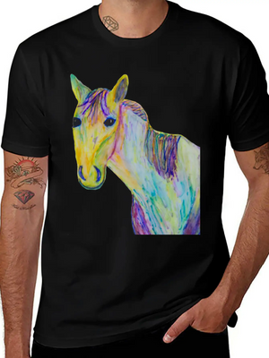 A Horse Of A Different Color Breathable Soft Cotton T-Shirt – Timeless Casual Look