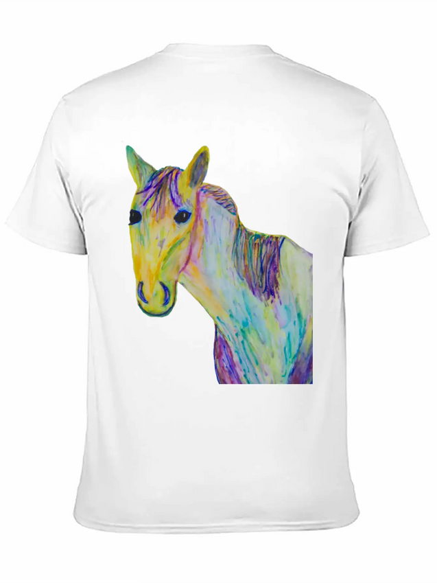 A Horse Of A Different Color Breathable Soft Cotton T-Shirt – Timeless Casual Look
