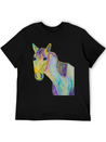 A Horse Of A Different Color Breathable Soft Cotton T-Shirt – Timeless Casual Look