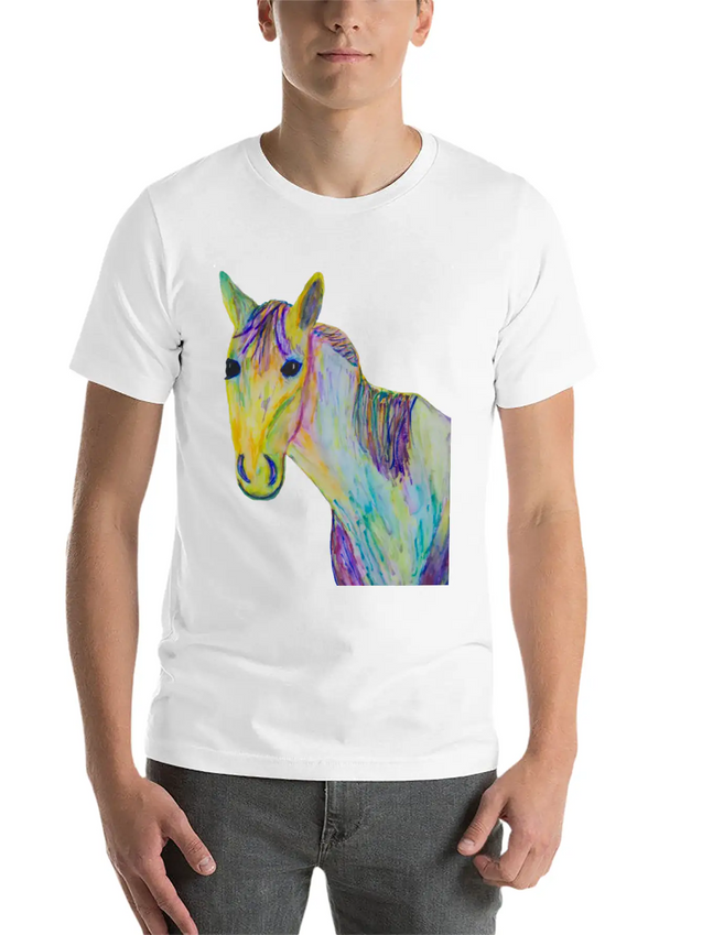A Horse Of A Different Color Breathable Soft Cotton T-Shirt – Timeless Casual Look