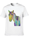 A Horse Of A Different Color Breathable Soft Cotton T-Shirt – Timeless Casual Look