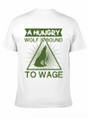 A Hungry Wolf Is Bound Modern Fit Casual T-Shirt – Clean And Versatile Design