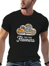 A Logo With The Text Flavours In A Modern T Shirt Breathable Soft Cotton T-Shirt – Timeless Casual Look