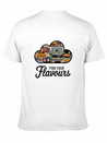 A Logo With The Text Flavours In A Modern T Shirt Breathable Soft Cotton T-Shirt – Timeless Casual Look
