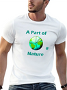 A Part Of Nature Modern Fit Casual T-Shirt – Clean And Versatile Design