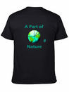 A Part Of Nature Modern Fit Casual T-Shirt – Clean And Versatile Design