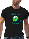 A Part Of Nature Modern Fit Casual T-Shirt – Clean And Versatile Design